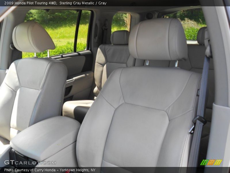 Sterling Gray Metallic / Gray 2009 Honda Pilot Touring 4WD