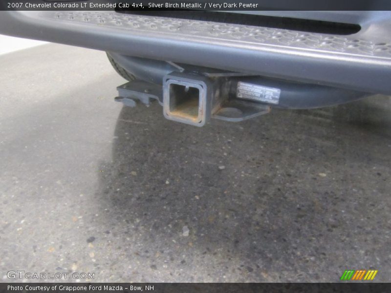 Silver Birch Metallic / Very Dark Pewter 2007 Chevrolet Colorado LT Extended Cab 4x4