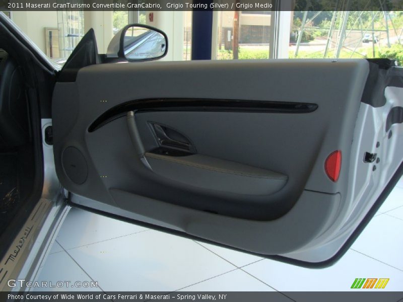 Grigio Touring (Silver) / Grigio Medio 2011 Maserati GranTurismo Convertible GranCabrio