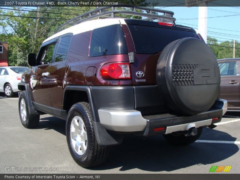 Black Cherry Pearl / Dark Charcoal 2007 Toyota FJ Cruiser 4WD