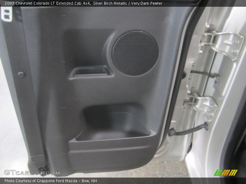 Silver Birch Metallic / Very Dark Pewter 2007 Chevrolet Colorado LT Extended Cab 4x4