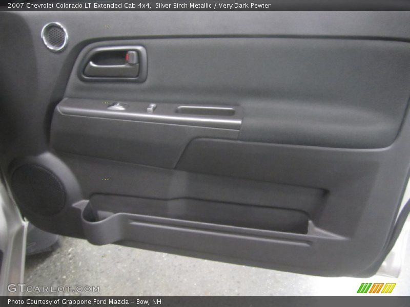 Silver Birch Metallic / Very Dark Pewter 2007 Chevrolet Colorado LT Extended Cab 4x4