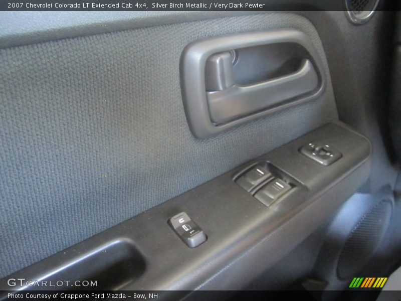 Silver Birch Metallic / Very Dark Pewter 2007 Chevrolet Colorado LT Extended Cab 4x4