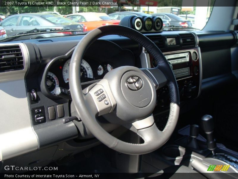Black Cherry Pearl / Dark Charcoal 2007 Toyota FJ Cruiser 4WD