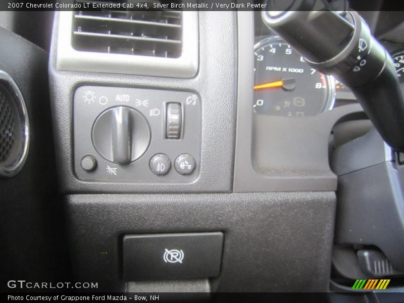 Silver Birch Metallic / Very Dark Pewter 2007 Chevrolet Colorado LT Extended Cab 4x4