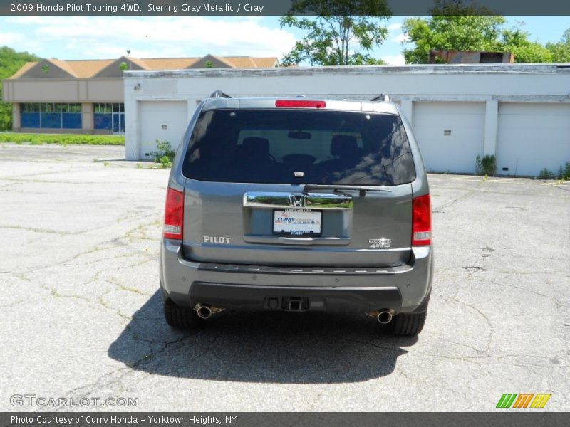 Sterling Gray Metallic / Gray 2009 Honda Pilot Touring 4WD