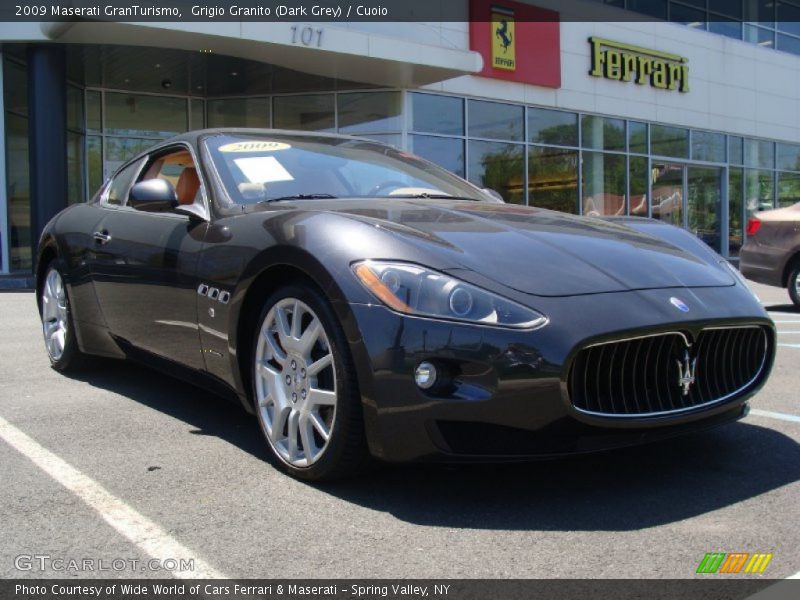 Grigio Granito (Dark Grey) / Cuoio 2009 Maserati GranTurismo