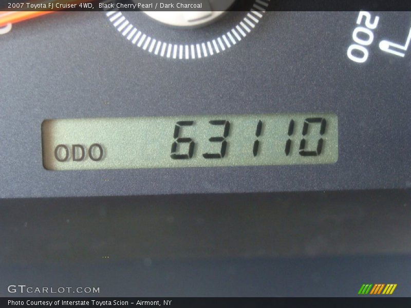 Black Cherry Pearl / Dark Charcoal 2007 Toyota FJ Cruiser 4WD