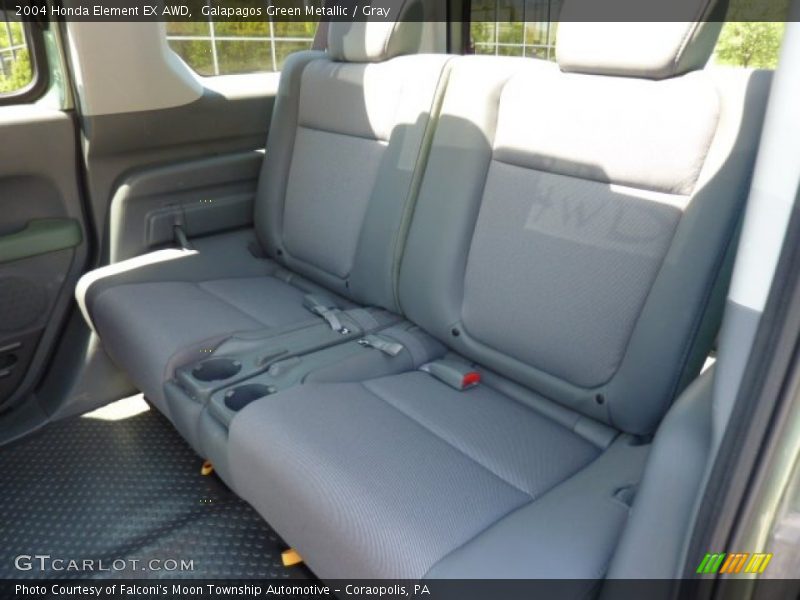 Galapagos Green Metallic / Gray 2004 Honda Element EX AWD