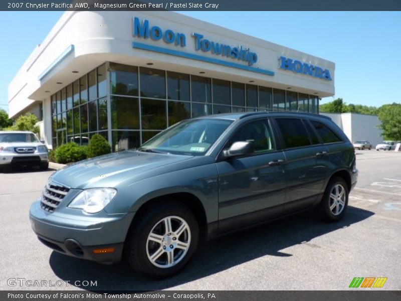 Magnesium Green Pearl / Pastel Slate Gray 2007 Chrysler Pacifica AWD
