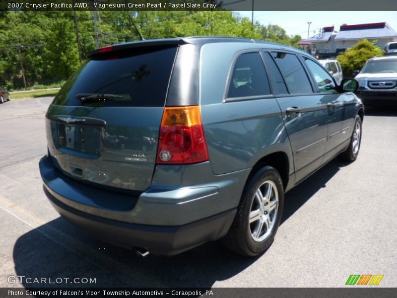 Magnesium Green Pearl / Pastel Slate Gray 2007 Chrysler Pacifica AWD