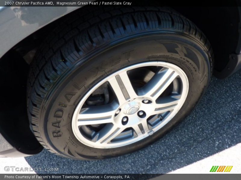 Magnesium Green Pearl / Pastel Slate Gray 2007 Chrysler Pacifica AWD