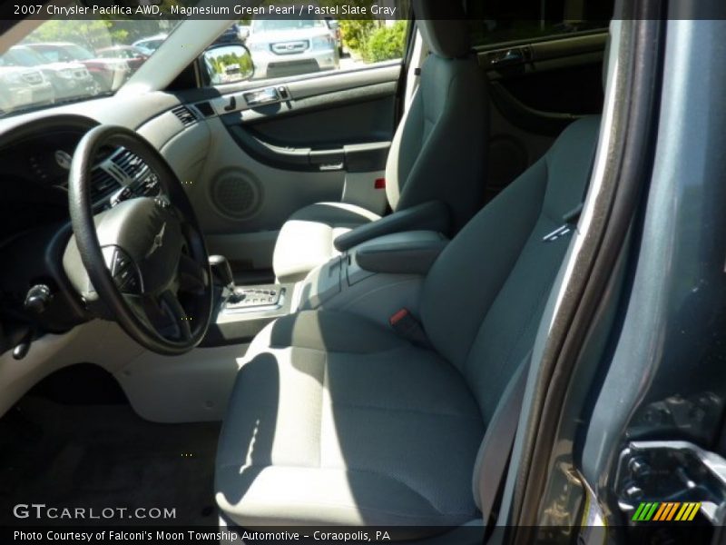 Magnesium Green Pearl / Pastel Slate Gray 2007 Chrysler Pacifica AWD