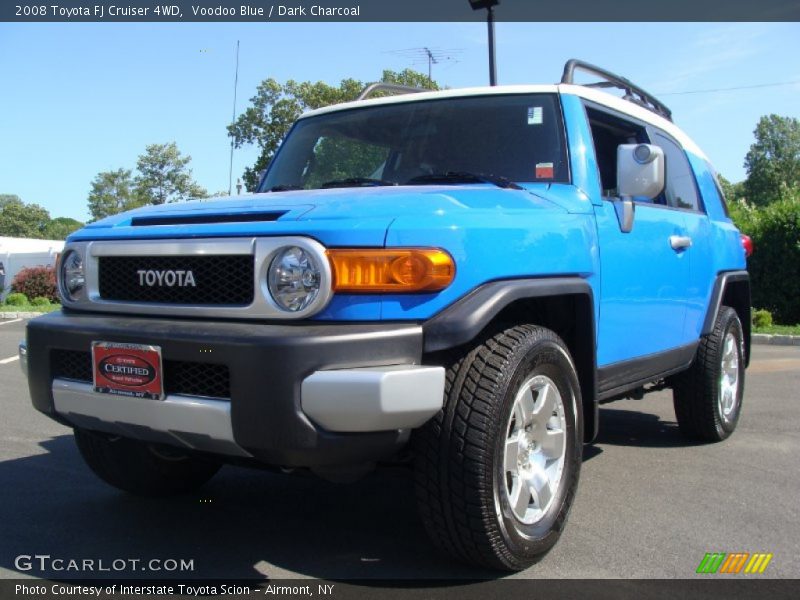 Voodoo Blue / Dark Charcoal 2008 Toyota FJ Cruiser 4WD