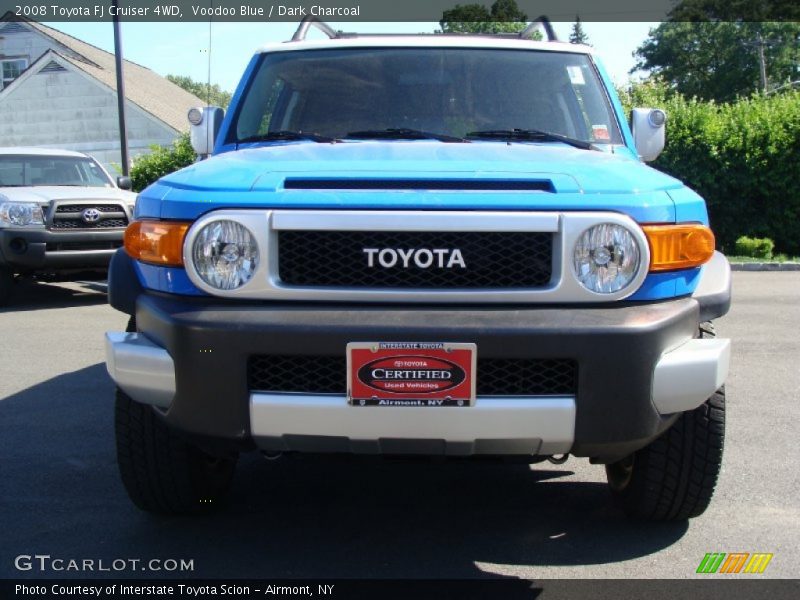 Voodoo Blue / Dark Charcoal 2008 Toyota FJ Cruiser 4WD