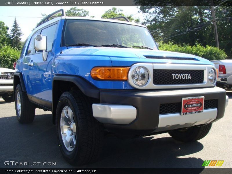 Voodoo Blue / Dark Charcoal 2008 Toyota FJ Cruiser 4WD