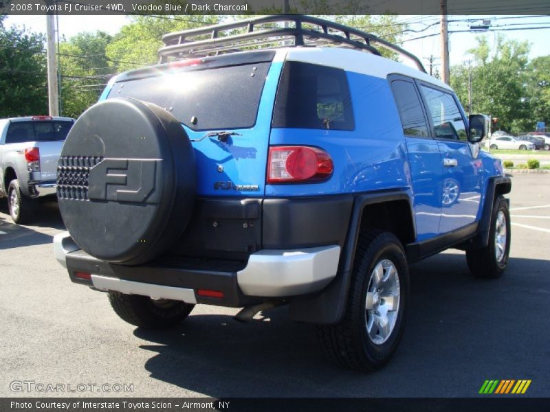 Voodoo Blue / Dark Charcoal 2008 Toyota FJ Cruiser 4WD