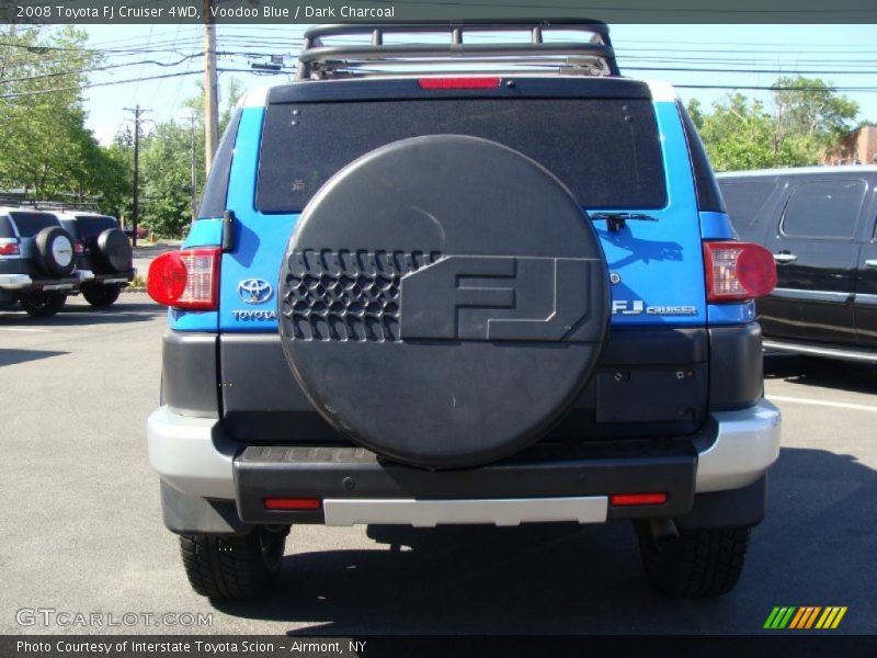 Voodoo Blue / Dark Charcoal 2008 Toyota FJ Cruiser 4WD