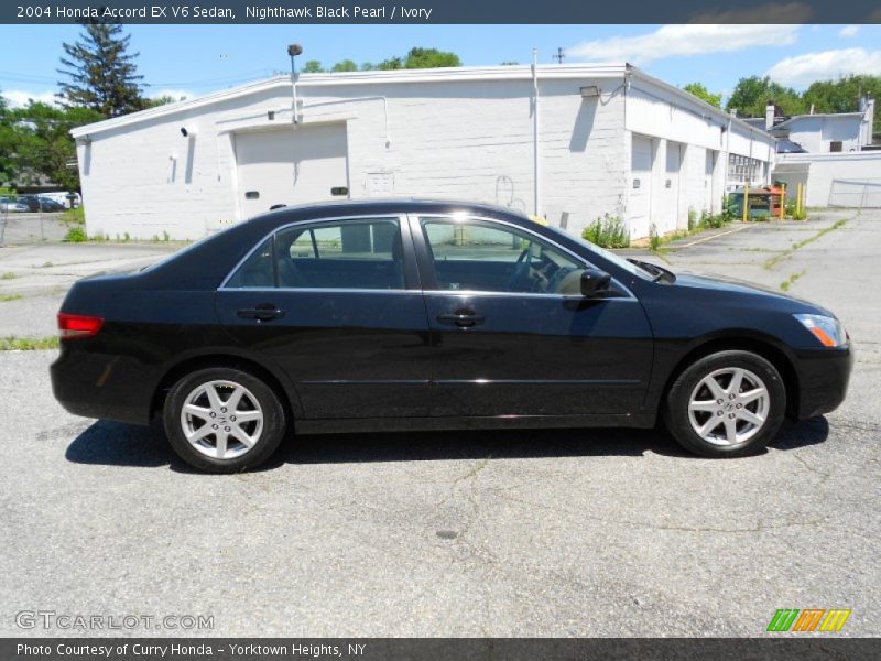 Nighthawk Black Pearl / Ivory 2004 Honda Accord EX V6 Sedan