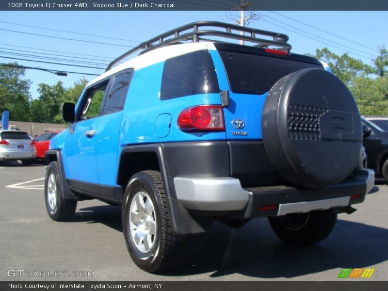 Voodoo Blue / Dark Charcoal 2008 Toyota FJ Cruiser 4WD