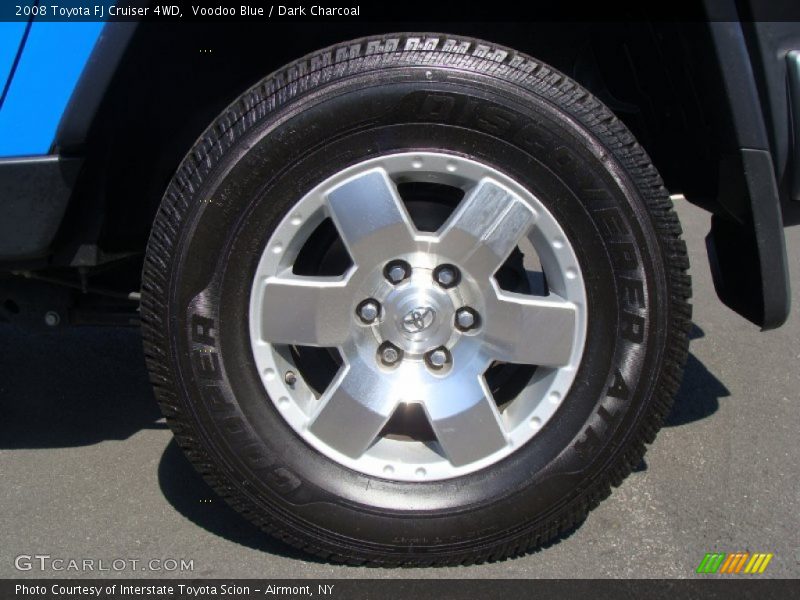 Voodoo Blue / Dark Charcoal 2008 Toyota FJ Cruiser 4WD