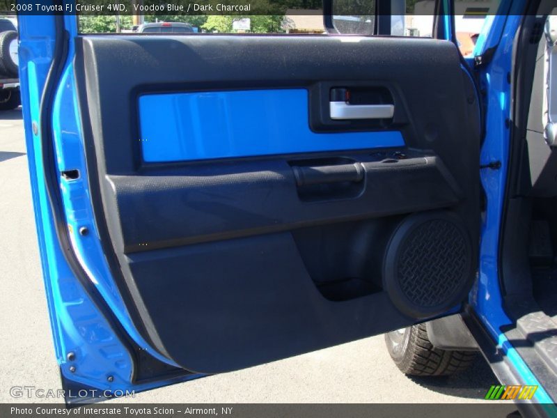 Voodoo Blue / Dark Charcoal 2008 Toyota FJ Cruiser 4WD
