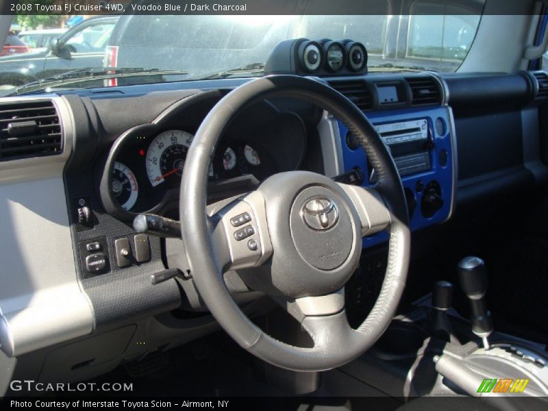 Voodoo Blue / Dark Charcoal 2008 Toyota FJ Cruiser 4WD