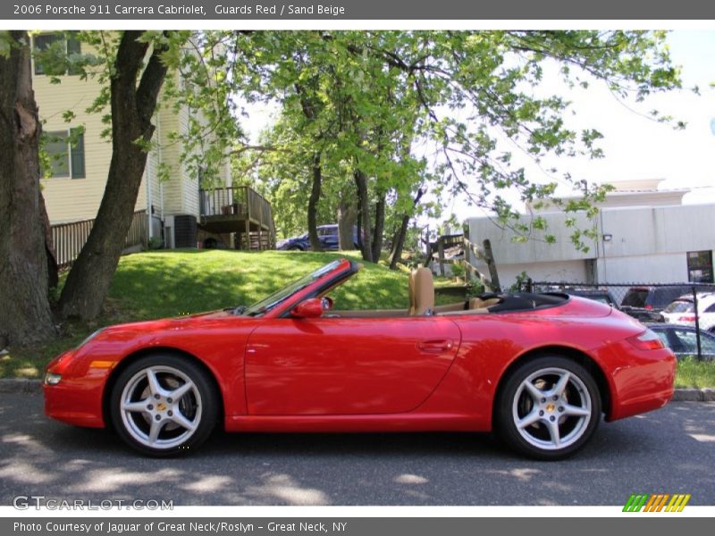 Guards Red / Sand Beige 2006 Porsche 911 Carrera Cabriolet