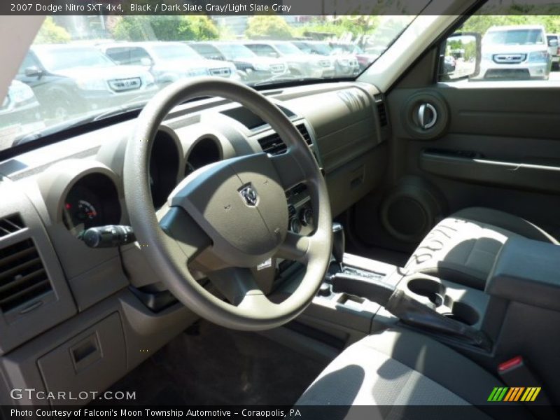 Black / Dark Slate Gray/Light Slate Gray 2007 Dodge Nitro SXT 4x4