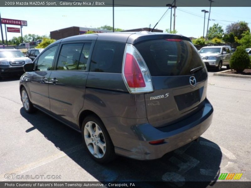 Galaxy Gray Mica / Black 2009 Mazda MAZDA5 Sport