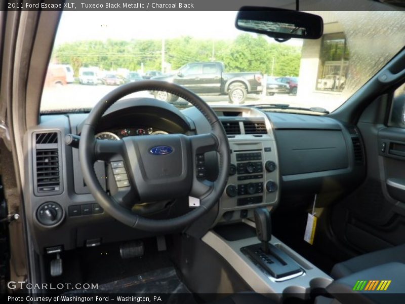 Tuxedo Black Metallic / Charcoal Black 2011 Ford Escape XLT