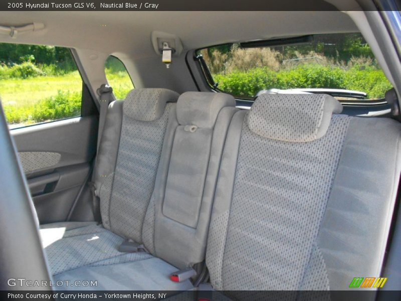 Nautical Blue / Gray 2005 Hyundai Tucson GLS V6