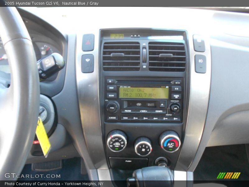 Nautical Blue / Gray 2005 Hyundai Tucson GLS V6