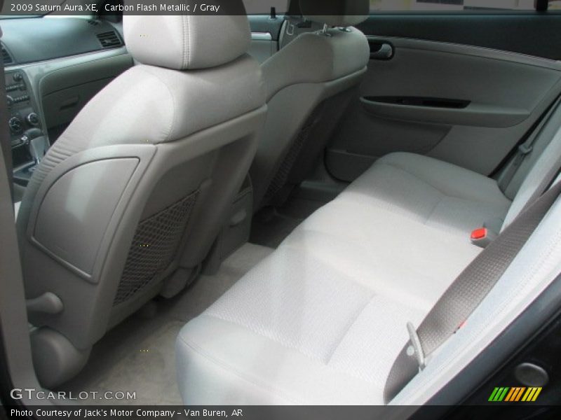 Carbon Flash Metallic / Gray 2009 Saturn Aura XE
