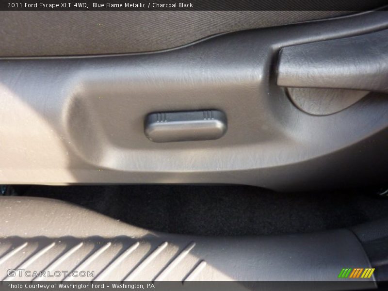 Blue Flame Metallic / Charcoal Black 2011 Ford Escape XLT 4WD