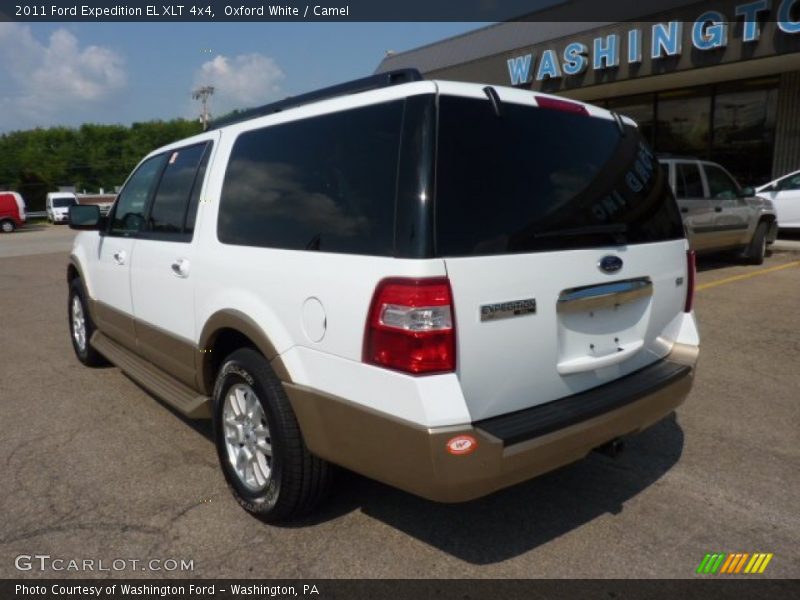 Oxford White / Camel 2011 Ford Expedition EL XLT 4x4
