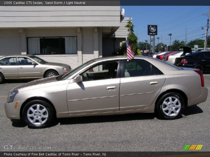 Sand Storm / Light Neutral 2005 Cadillac CTS Sedan