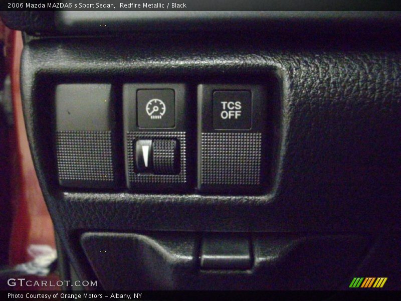 Redfire Metallic / Black 2006 Mazda MAZDA6 s Sport Sedan