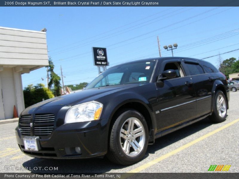 Brilliant Black Crystal Pearl / Dark Slate Gray/Light Graystone 2006 Dodge Magnum SXT