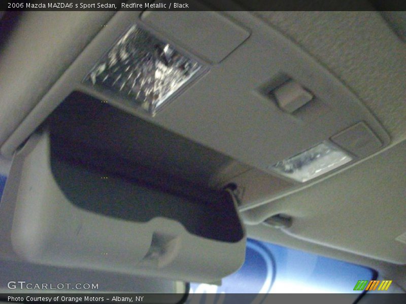 Redfire Metallic / Black 2006 Mazda MAZDA6 s Sport Sedan