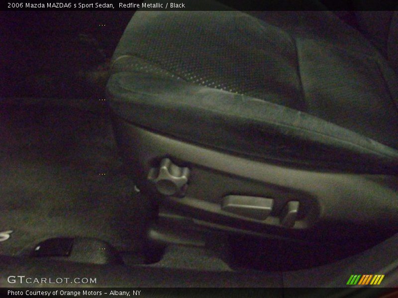 Redfire Metallic / Black 2006 Mazda MAZDA6 s Sport Sedan