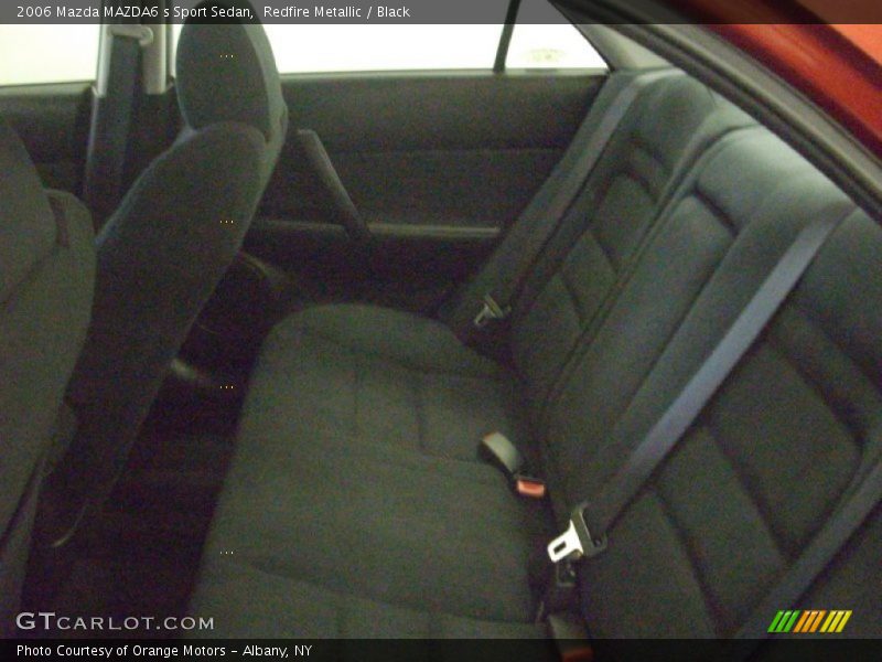Redfire Metallic / Black 2006 Mazda MAZDA6 s Sport Sedan
