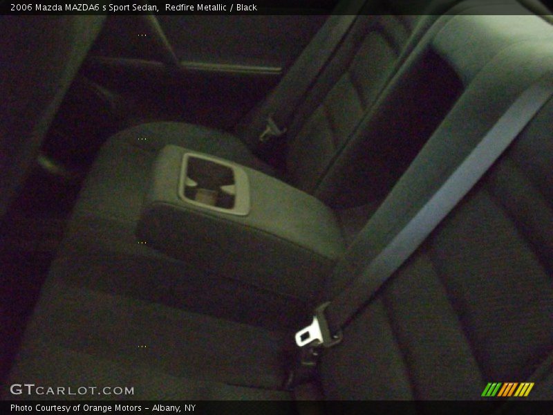 Redfire Metallic / Black 2006 Mazda MAZDA6 s Sport Sedan