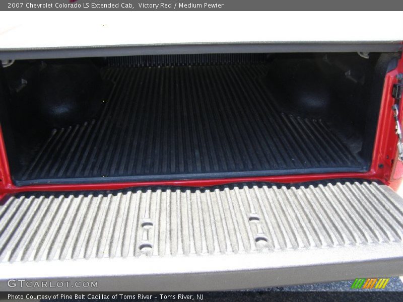 Victory Red / Medium Pewter 2007 Chevrolet Colorado LS Extended Cab