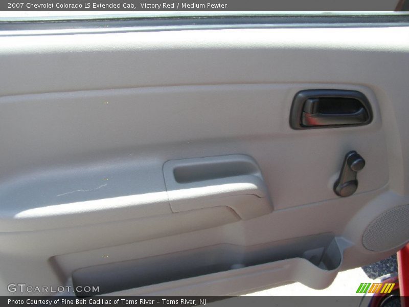 Victory Red / Medium Pewter 2007 Chevrolet Colorado LS Extended Cab