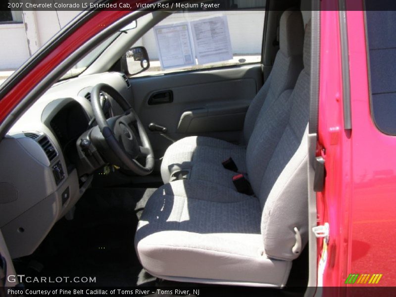 Victory Red / Medium Pewter 2007 Chevrolet Colorado LS Extended Cab