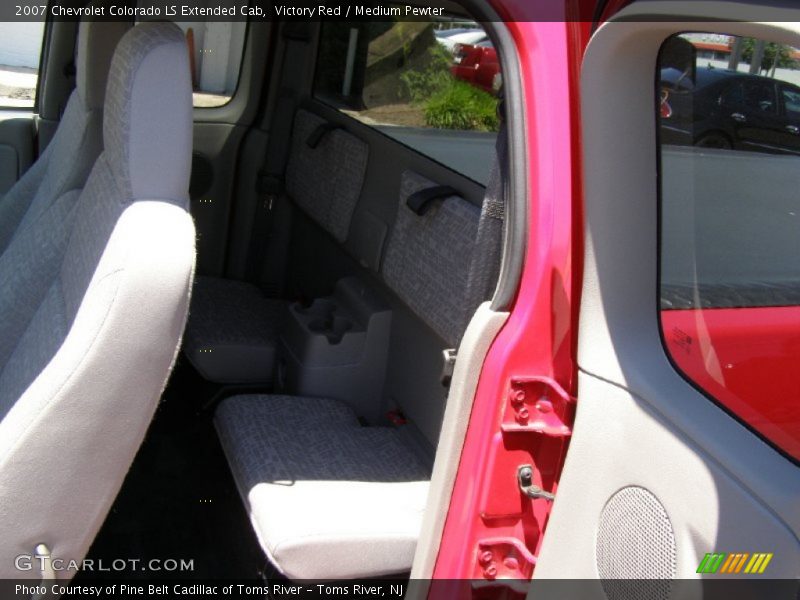 Victory Red / Medium Pewter 2007 Chevrolet Colorado LS Extended Cab