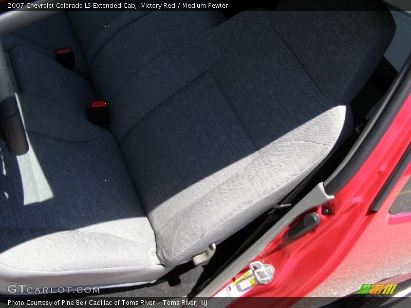 Victory Red / Medium Pewter 2007 Chevrolet Colorado LS Extended Cab