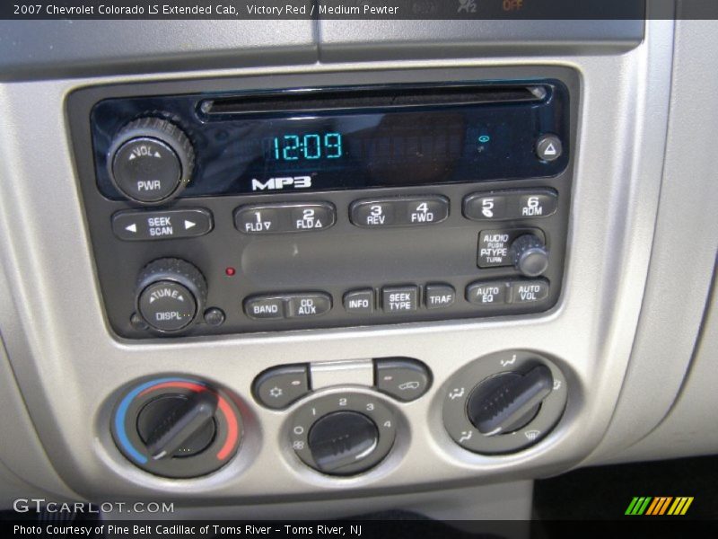 Victory Red / Medium Pewter 2007 Chevrolet Colorado LS Extended Cab