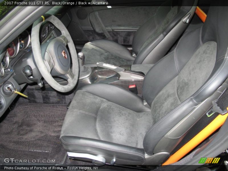 Black/Orange / Black w/Alcantara 2007 Porsche 911 GT3 RS